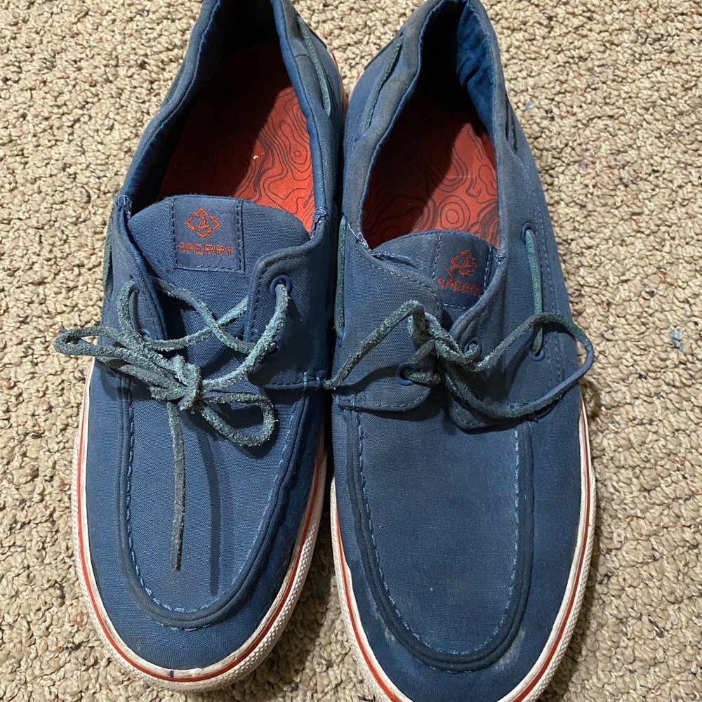 Sperry Men's Blue Boat Shoes